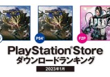 1月PlayStation游戏下载排行榜：《怪猎兴起》登顶