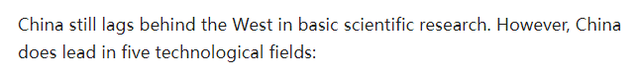 美国网民问：西方在中国没有什么技术？外国网民纷纷评论！  第7张