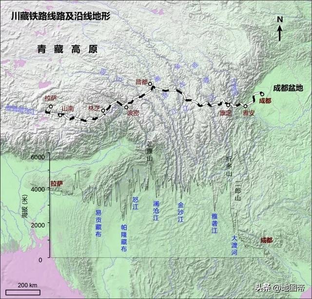 为何要修成都至拉萨的川藏铁路？  第3张