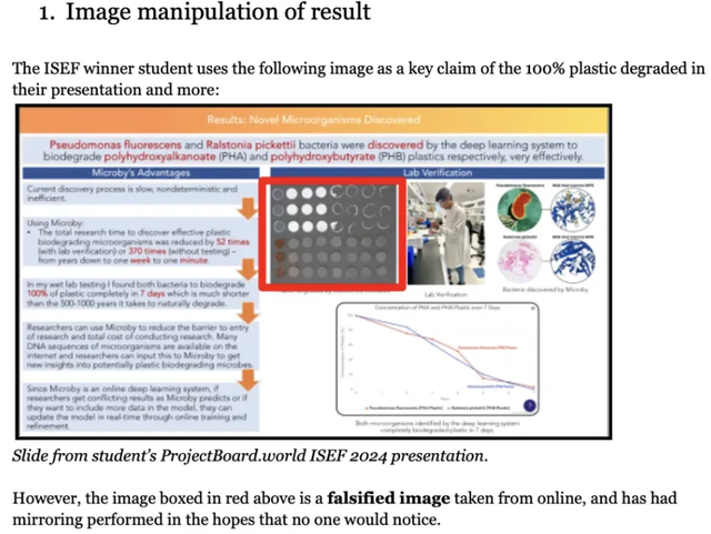 ISEF在顶级科学竞赛中发生了“惊天造假丑闻”，又一条冲藤之路要走了？  第6张