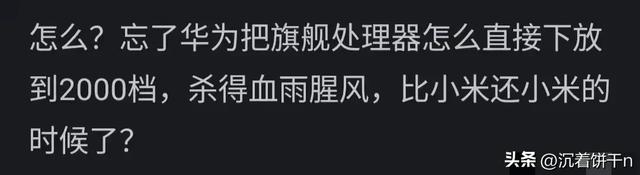 华为明白吗？老百姓要的是亲民，而非价格昂贵的老百姓买不起？  第5张