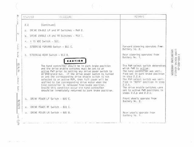 听说有人对阿波罗月球车感兴趣？我会找到操作手册给你研究  第114张