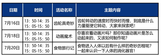 部分项目需预约！湖北省科技馆活动安排出炉（7月16日-21日）  第4张