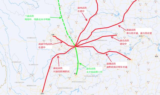渝湘高铁是渝贵高铁进展缓慢的原因之一。  第3张