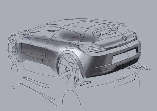 Painter渲染二维大众尚酷汽车效果图方法 第2张 Painter渲染二维大众尚酷汽车效果图方法 第2张