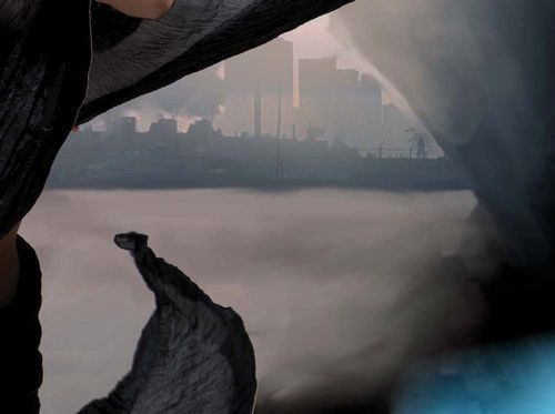 Painter使用调色刀制作数字肖像绘画过程  第3张