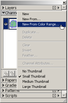 Painter用通道为图像替换颜色方法  第2张