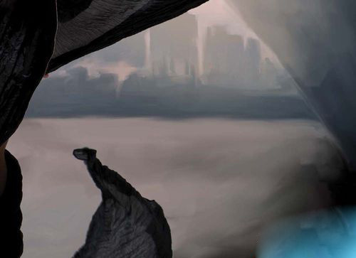 Painter使用调色刀制作数字肖像绘画过程  第4张