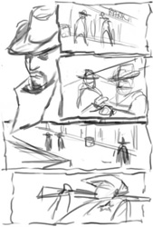 Painter利用修饰铅笔简单绘制漫画书页面方法  第2张