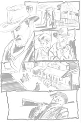 Painter利用修饰铅笔简单绘制漫画书页面方法  第4张