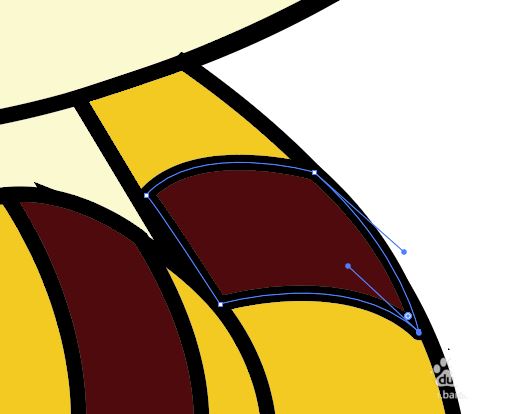 Illustrator手绘挑衅的小老虎矢量图图标的技巧 第15张 Illustrator手绘挑衅的小老虎矢量图图标的技巧 第15张