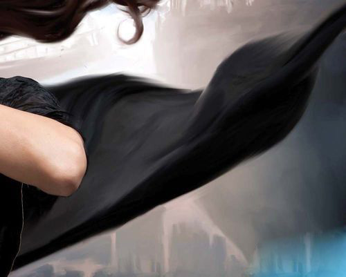 Painter使用调色刀制作数字肖像绘画过程  第8张