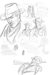 Painter利用修饰铅笔简单绘制漫画书页面方法  第9张