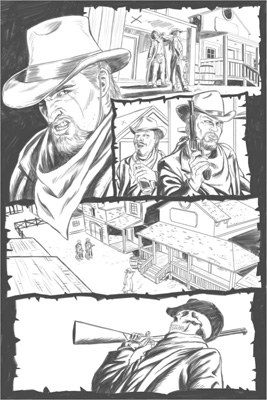 Painter利用修饰铅笔简单绘制漫画书页面方法  第12张