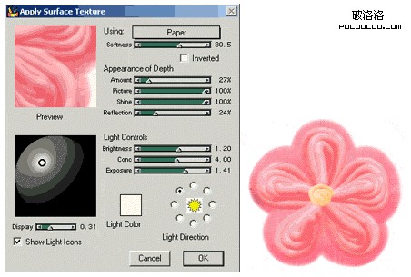 使用Painter制作漂亮的花布纹理教程  第9张