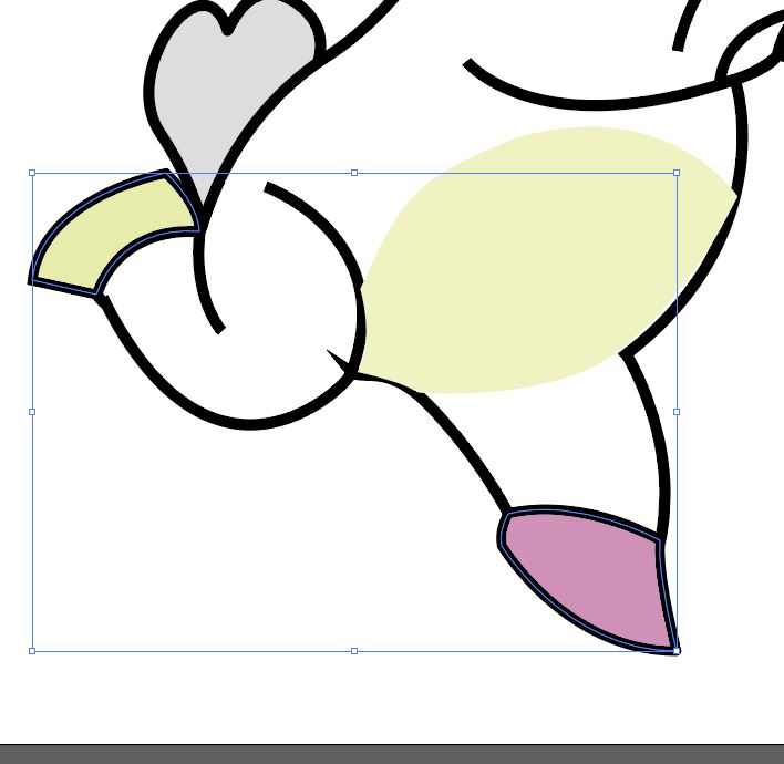 Illustrator绘制可爱小羊生肖图标的矢量图标设计  第9张