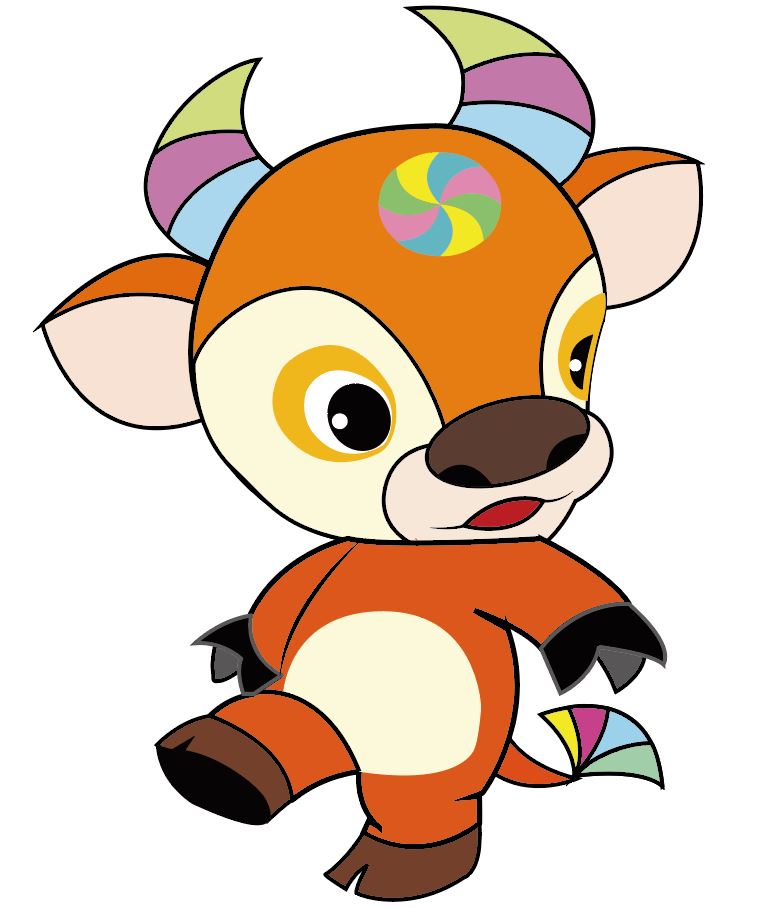 Illustrator绘制可爱生肖牛图标 矢量图标设计技巧  第21张