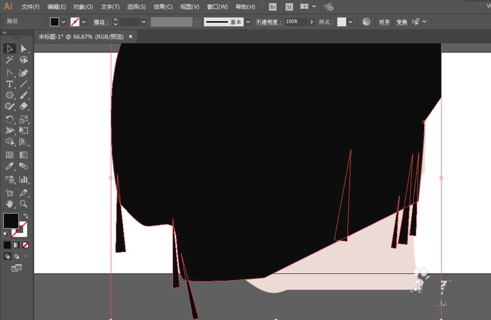 Illustrator手绘航海王女帝动漫形象的方法 第8张 Illustrator手绘航海王女帝动漫形象的方法 第8张