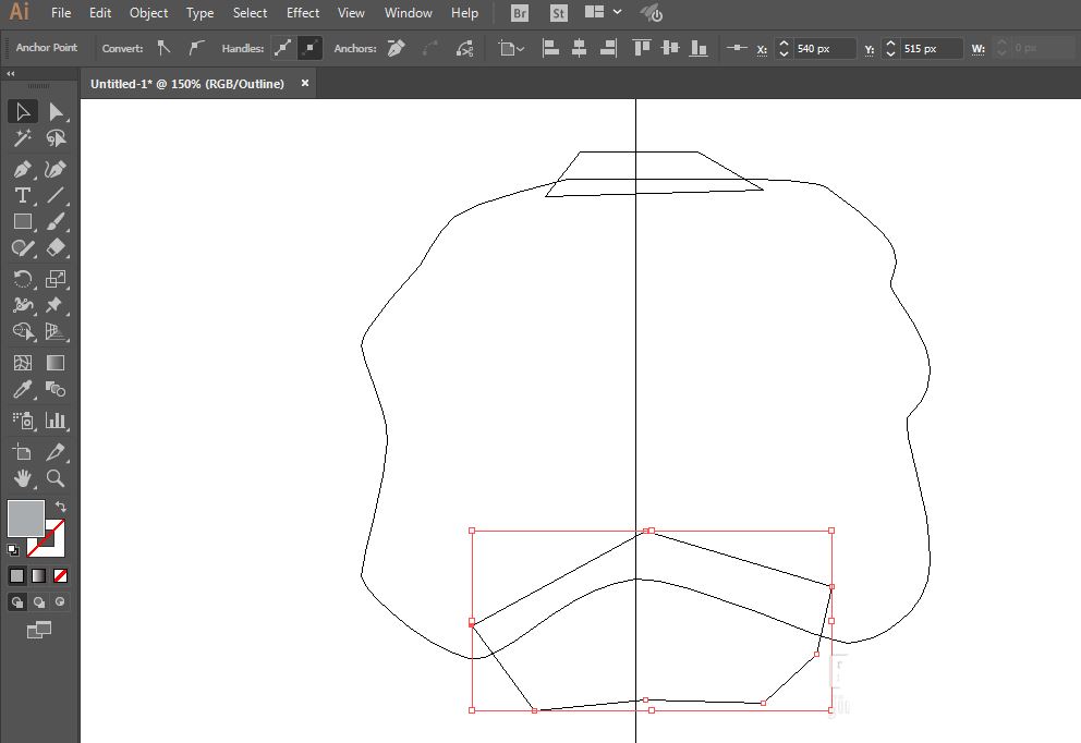 Illustrator画宠物小精灵中小拳石角色的技巧  第3张