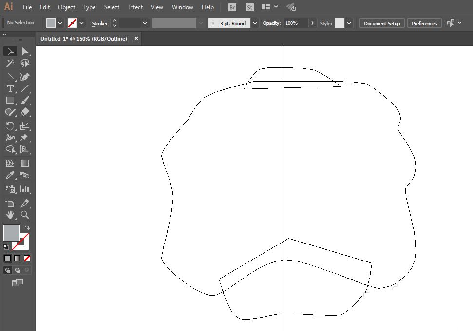 Illustrator画宠物小精灵中小拳石角色的技巧  第4张