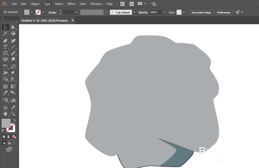 Illustrator画宠物小精灵中小拳石角色的技巧  第5张