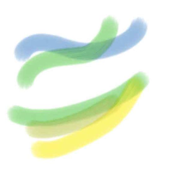 Painter使用仿真水彩进行湿笔绘画睡莲实例教程 第3张 Painter使用仿真水彩进行湿笔绘画睡莲实例教程 第3张