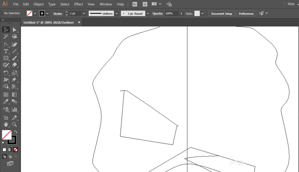 Illustrator画宠物小精灵中小拳石角色的技巧  第9张