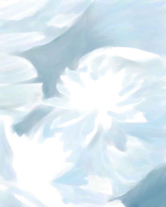 Painter使用仿真水彩进行湿笔绘画睡莲实例教程 第8张 Painter使用仿真水彩进行湿笔绘画睡莲实例教程 第8张