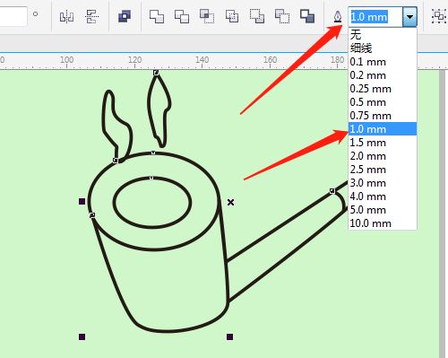 CorelDraw画简笔画效果的烟斗图形方法教程 第8张 CorelDraw画简笔画效果的烟斗图形方法教程 第8张