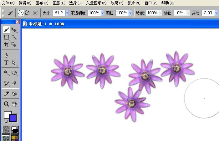 使用Painter画笔中条纹效果和霓虹灯效果教程  第3张