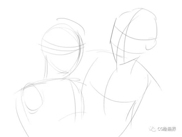 Painter绘制另类黑 白 无 常插画教程  第2张