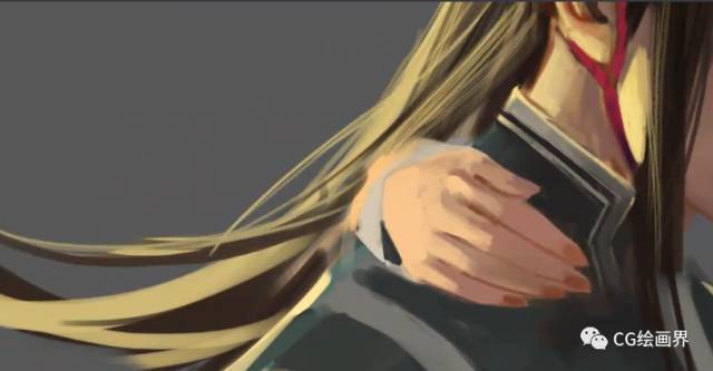 Painter绘制另类黑 白 无 常插画教程  第14张