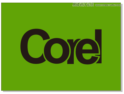 CorelDRAW绘制制作时尚的镂空艺术字设计教程  第10张