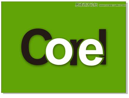 CorelDRAW绘制制作时尚的镂空艺术字设计教程  第12张