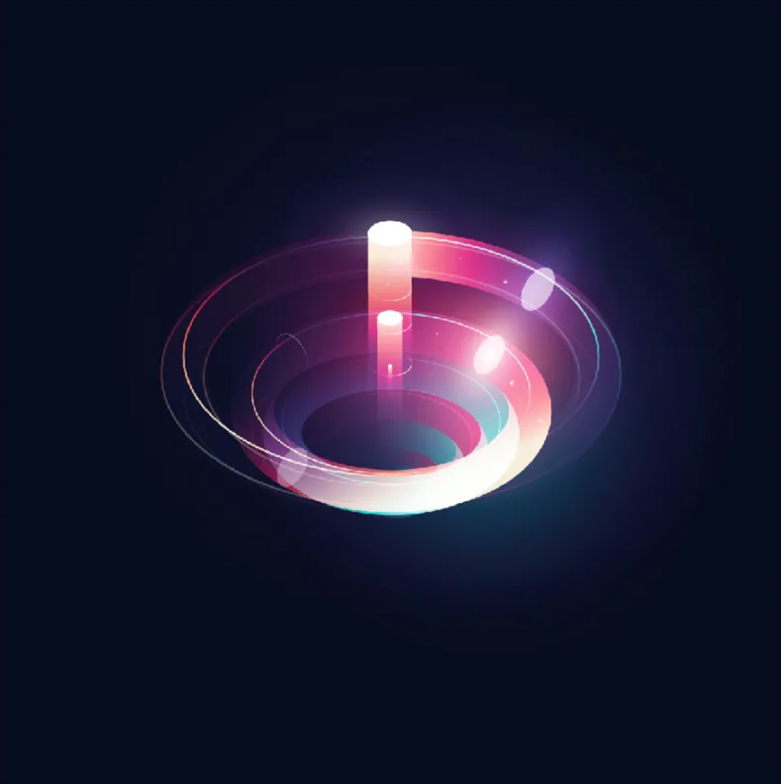 使用Illustrator绘制时尚立体效果的星球插画教程  第9张