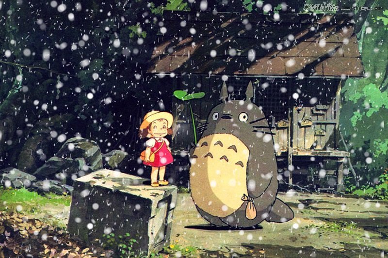 动态图片，AE特效插件制作超酷的下雪效果动态图片  第2张