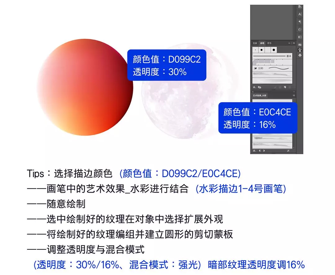 渐变图片，Illustrator绘制多渐变色风格插画图片教程  第10张