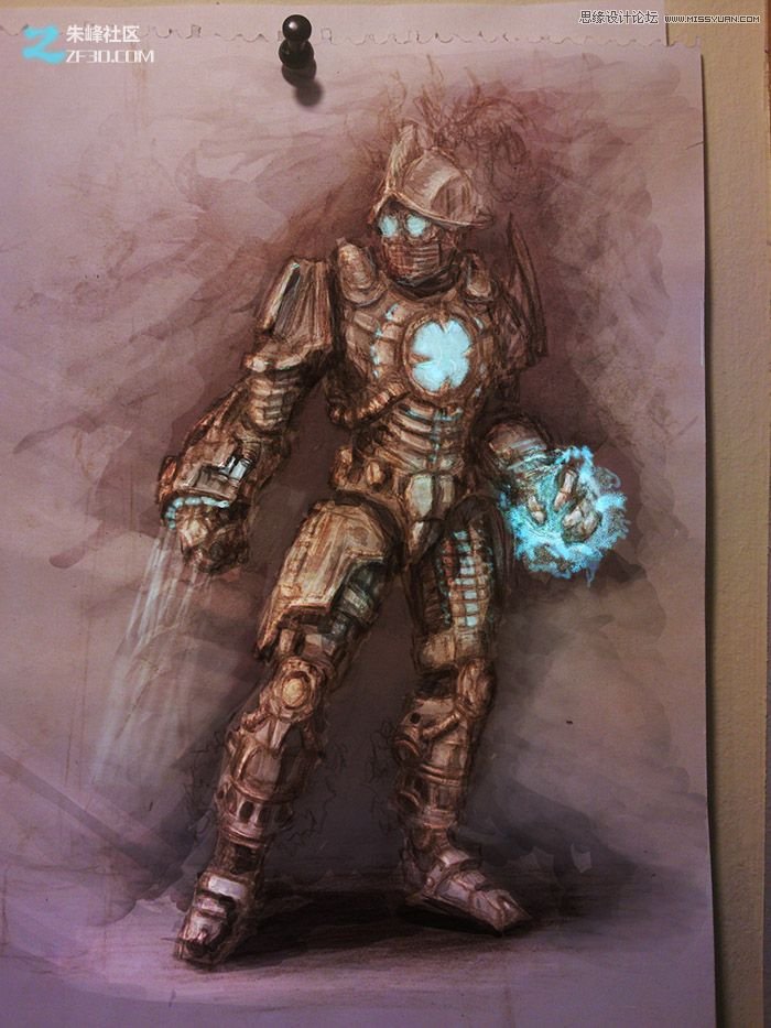 MAMY绘制游戏中的魔法机器人实例的MAMY设计教程  第5张