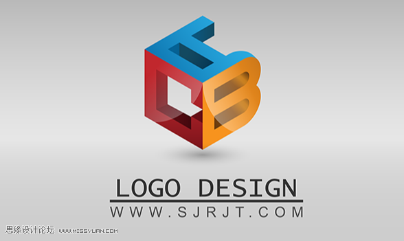 用AI制作2.5D风格的LOGO图标的Illustrator标志设计教程  第1张