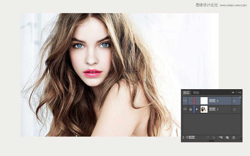 Illustrator绘制彩色低多边形特效人像效果教程  第3张