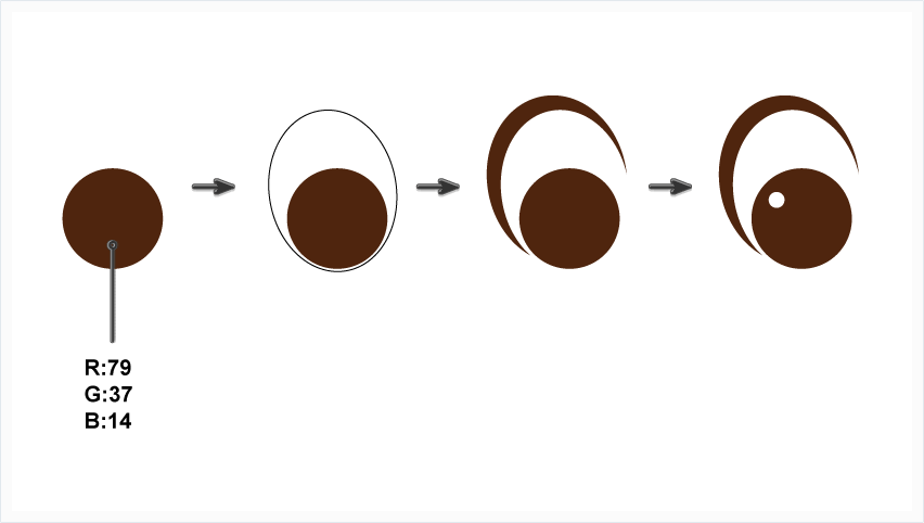 Illustrator绘制卡通可爱的小老虎插图 第6张 Illustrator绘制卡通可爱的小老虎插图 第6张