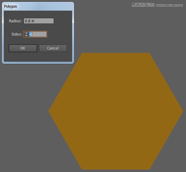 Illustrator制作质感立体效果的甜蜜蜂巢  第2张