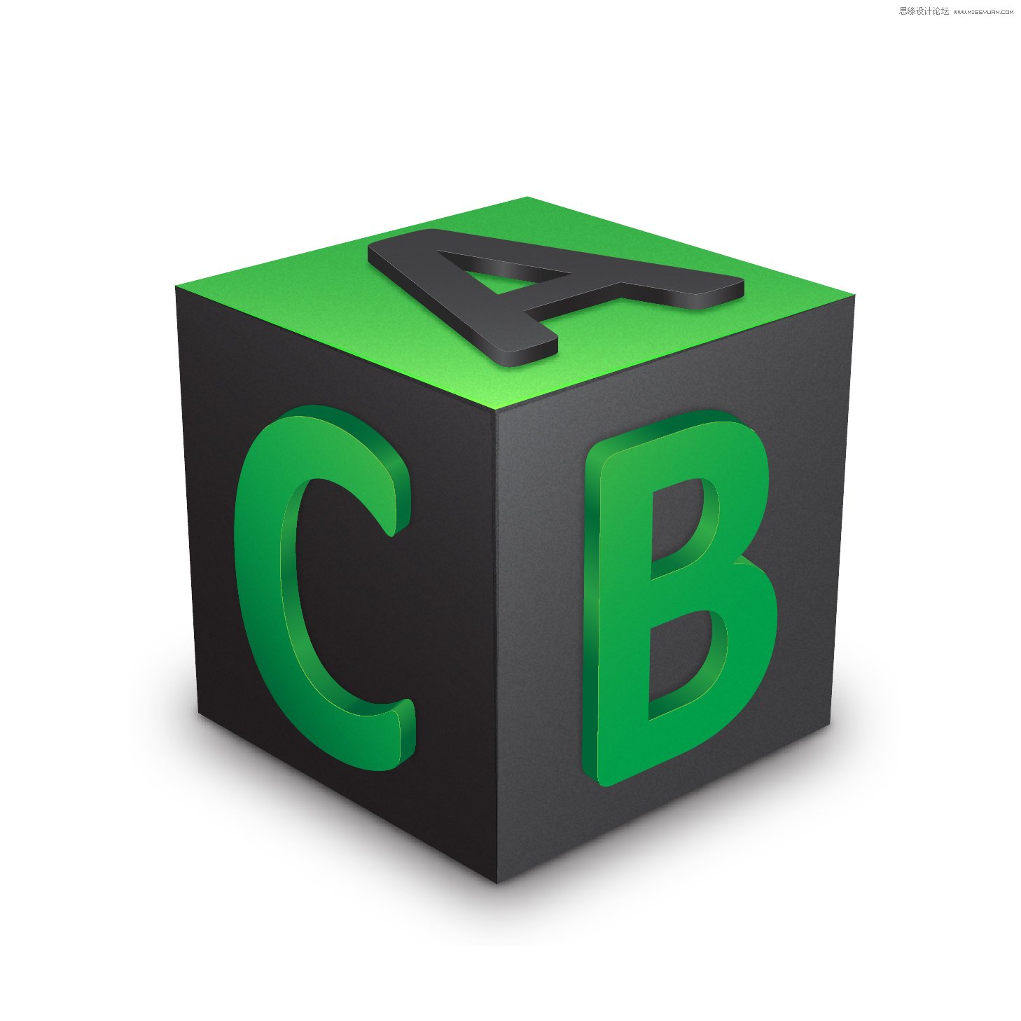 Illustrator绘制3D立体风格的小方块教程 第1张 Illustrator绘制3D立体风格的小方块教程 第1张