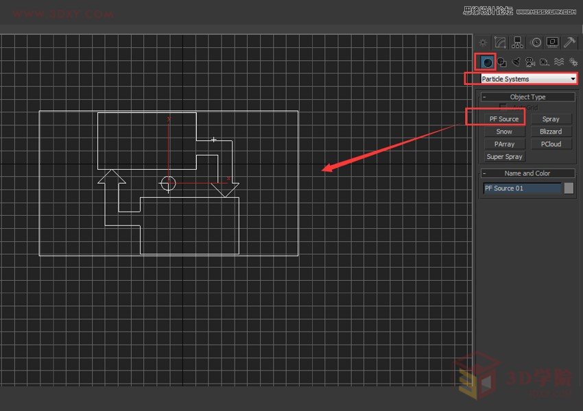 3DMAX实例教程:粒子系统制作字符雨效果 第2张 3DMAX实例教程:粒子系统制作字符雨效果 第2张