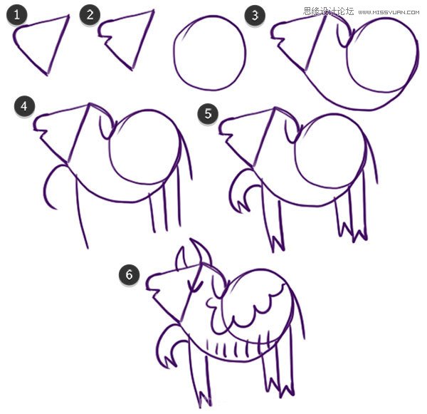 Illustrator绘制中国风的十二生肖图像教程  第7张