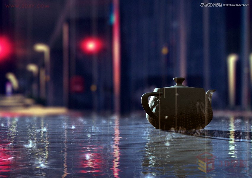 3dMAX巧用粒子流创建雨景特效教程 第1张 3dMAX巧用粒子流创建雨景特效教程 第1张