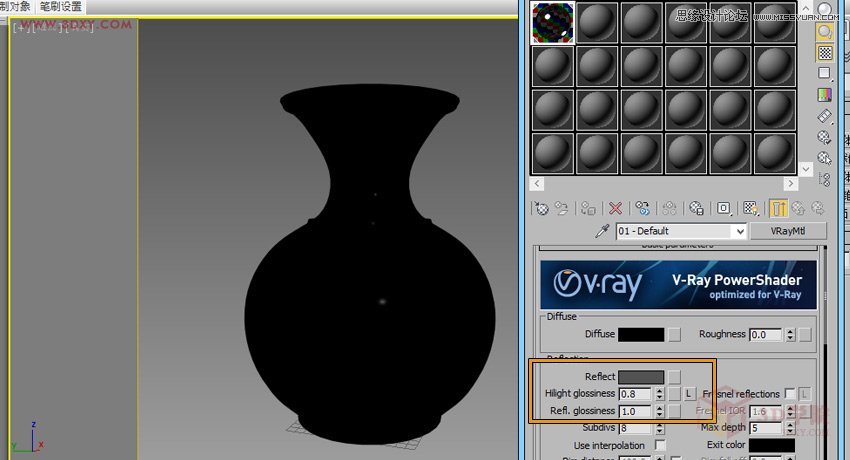 3DMAX不锈钢材质效果表现方法及技巧 第2张 3DMAX不锈钢材质效果表现方法及技巧 第2张