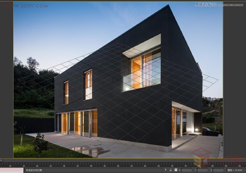 3DMAX巧用透视匹配给照片建模 第3张 3DMAX巧用透视匹配给照片建模 第3张