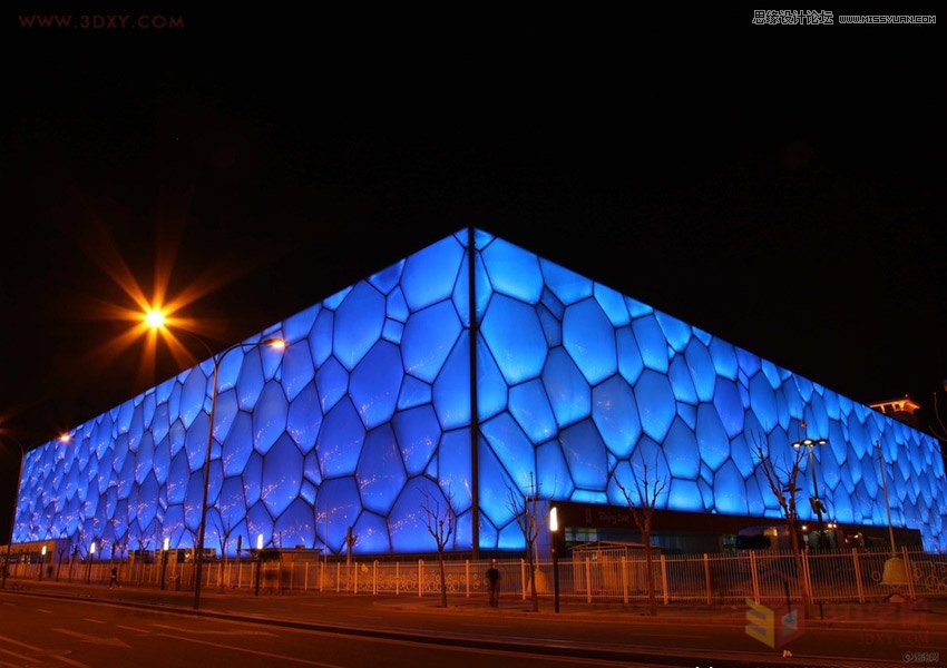 3DMAX详细解析水立方外造型建模教程 第1张 3DMAX详细解析水立方外造型建模教程 第1张