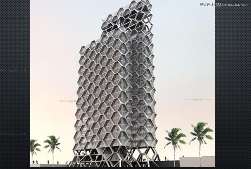 3Dmax中利用网格平滑和细分制作异形建筑  第2张